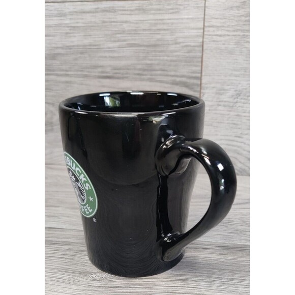 Starbucks Coffee Cup Mug Black With Starbucks Logo 8 oz 2008 - Picture 4 of 6
